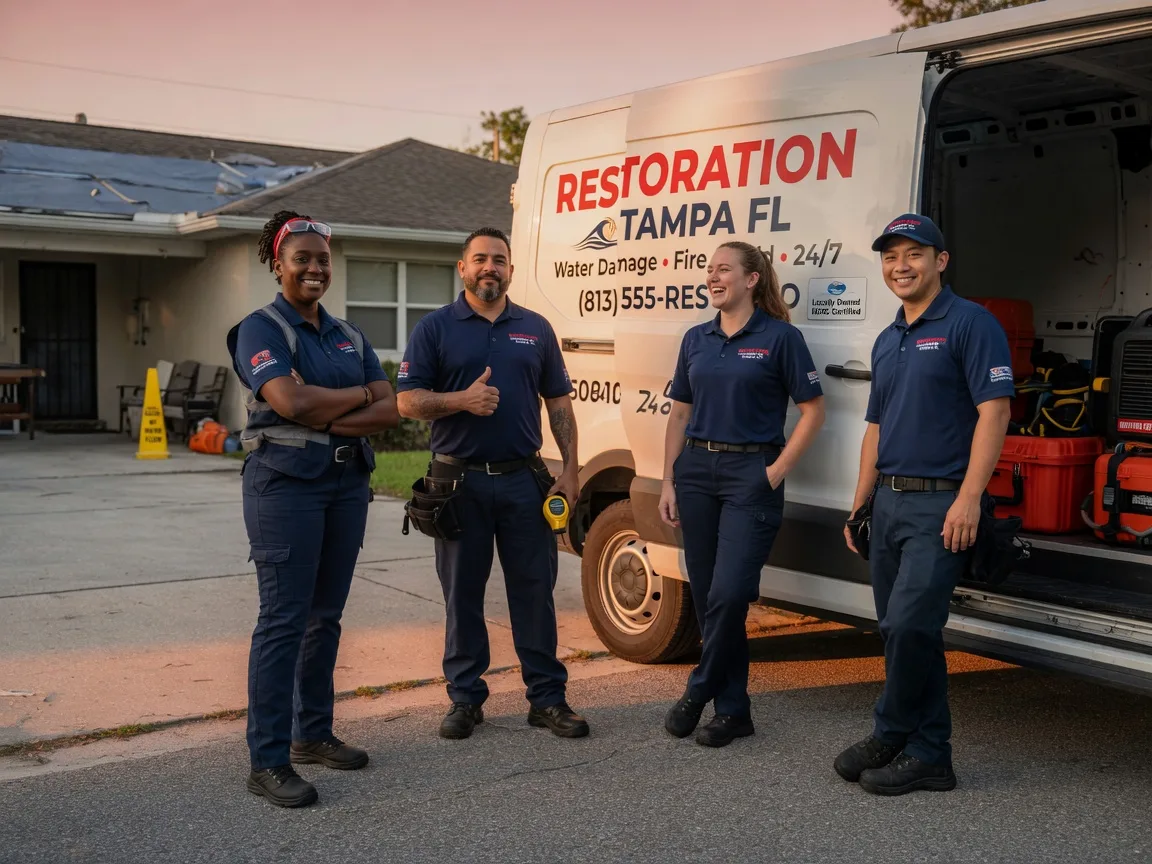 Water Damage Restoration company in Morristown, SD